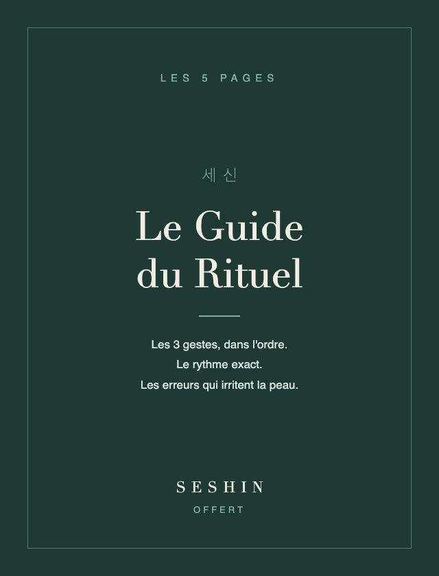 Le Guide du Rituel Seshin — 5 pages offertes